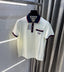 Gucc i Cream Logo Work Premium Polo T-Shirt
