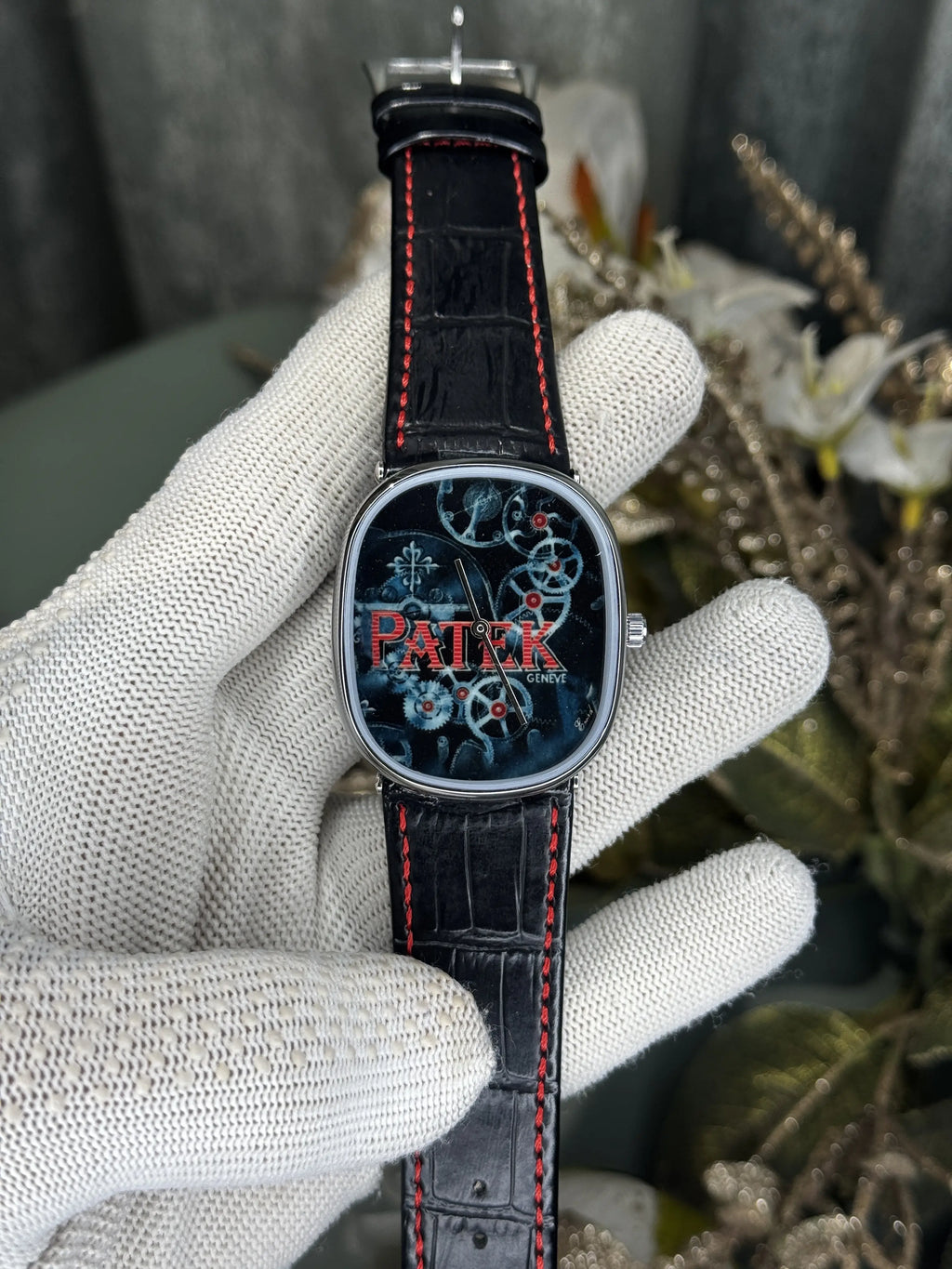 Patek Phillippe Golden Ellipse Horological Gear Trains Premium Watch
