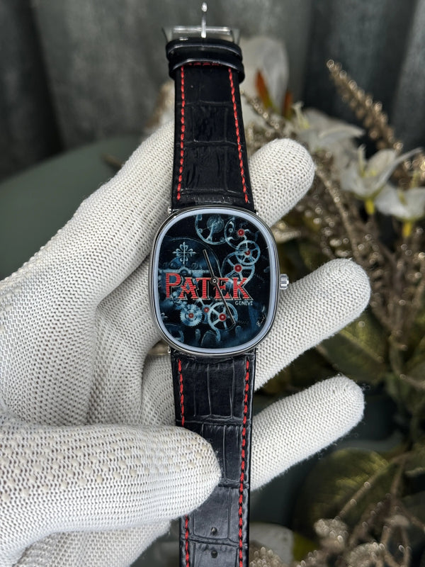 Patek Phillippe Golden Ellipse Horological Gear Trains Premium Watch