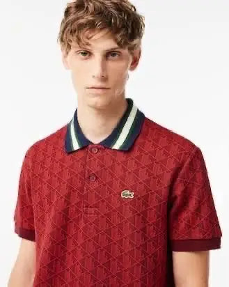Lacost e Red Premium Polo T-Shirt