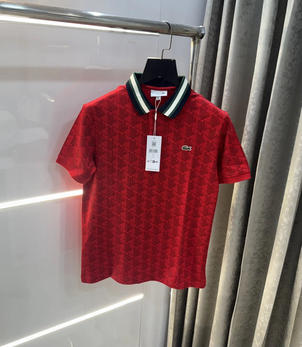Lacost e Red Premium Polo T-Shirt