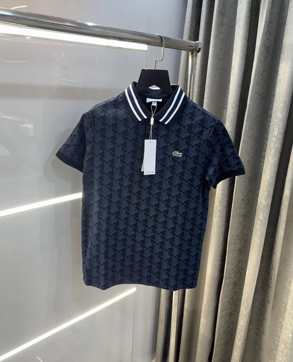 Lacost e Navy Blue Premium Polo T-Shirt