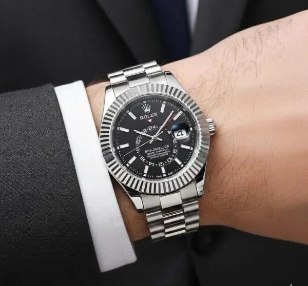 Rolex SkyDweller heavy shift moveme