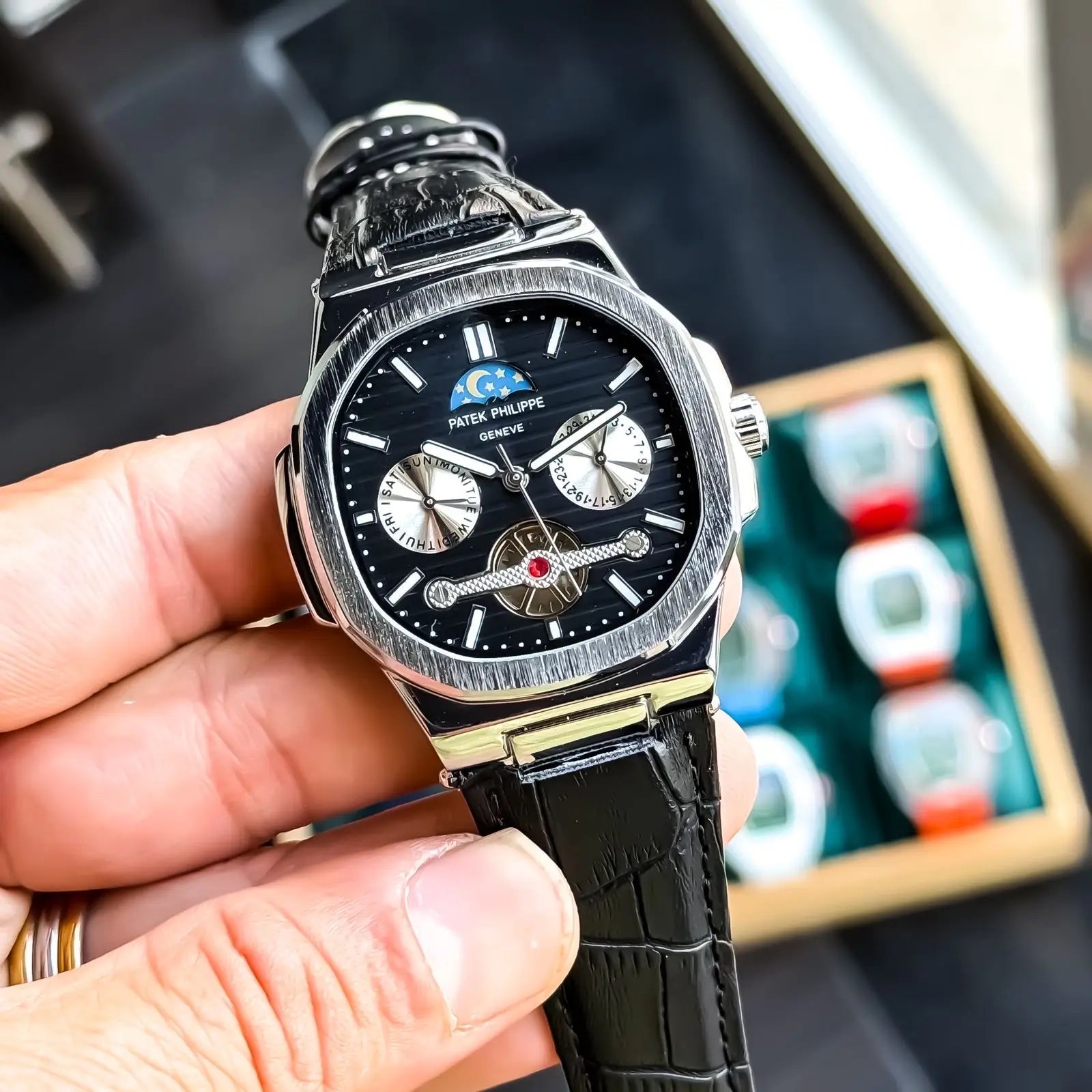 PATEK_PHILIPPE_SILVER-BLACK