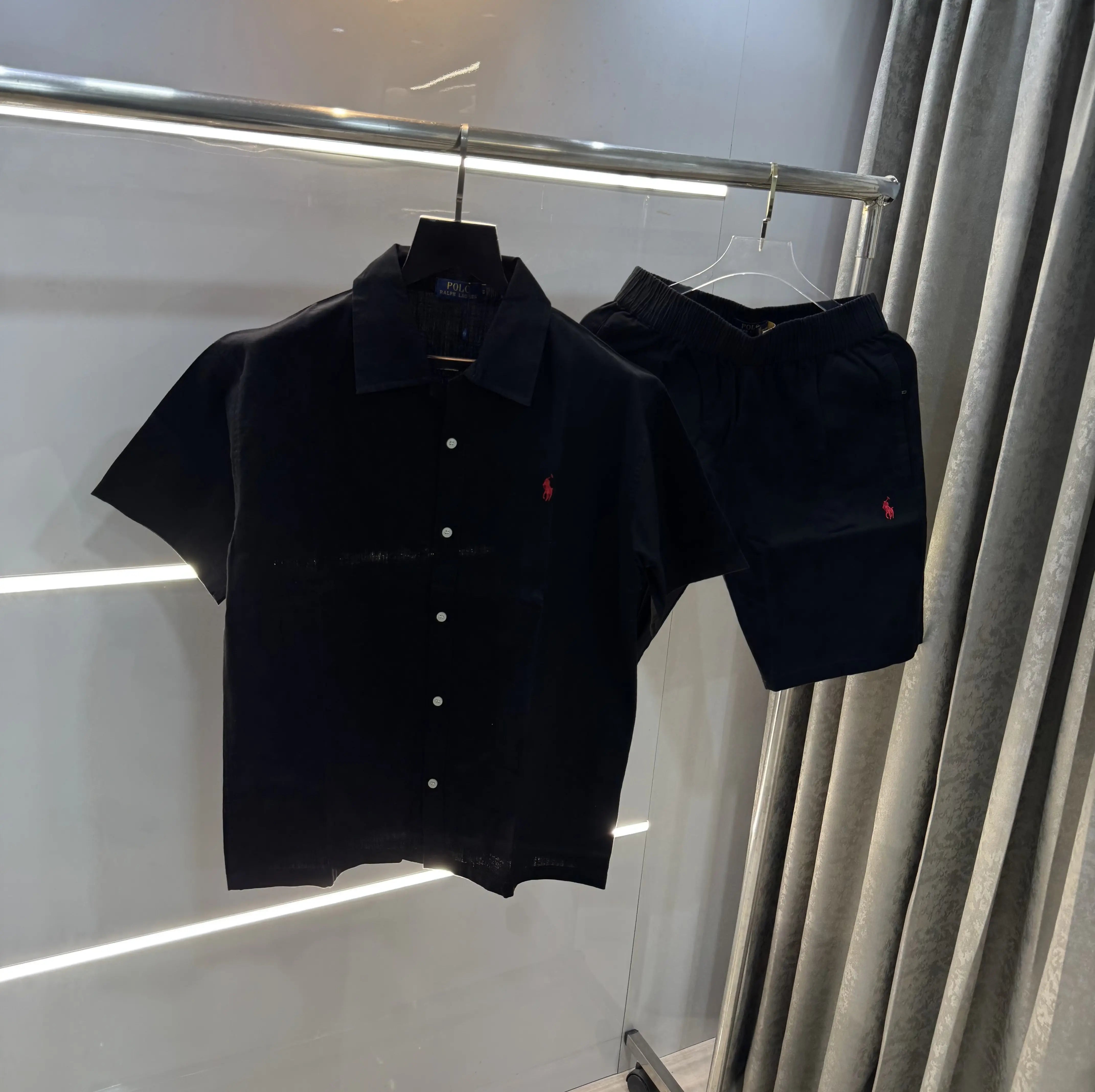 Ralph  Lauren Black Logo Work Premium Cord Set Secondary image