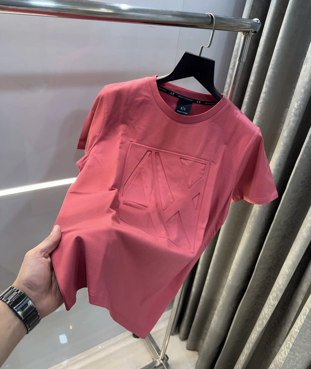 Arman i Exchange Milange Embossed Work Premium T-Shirt