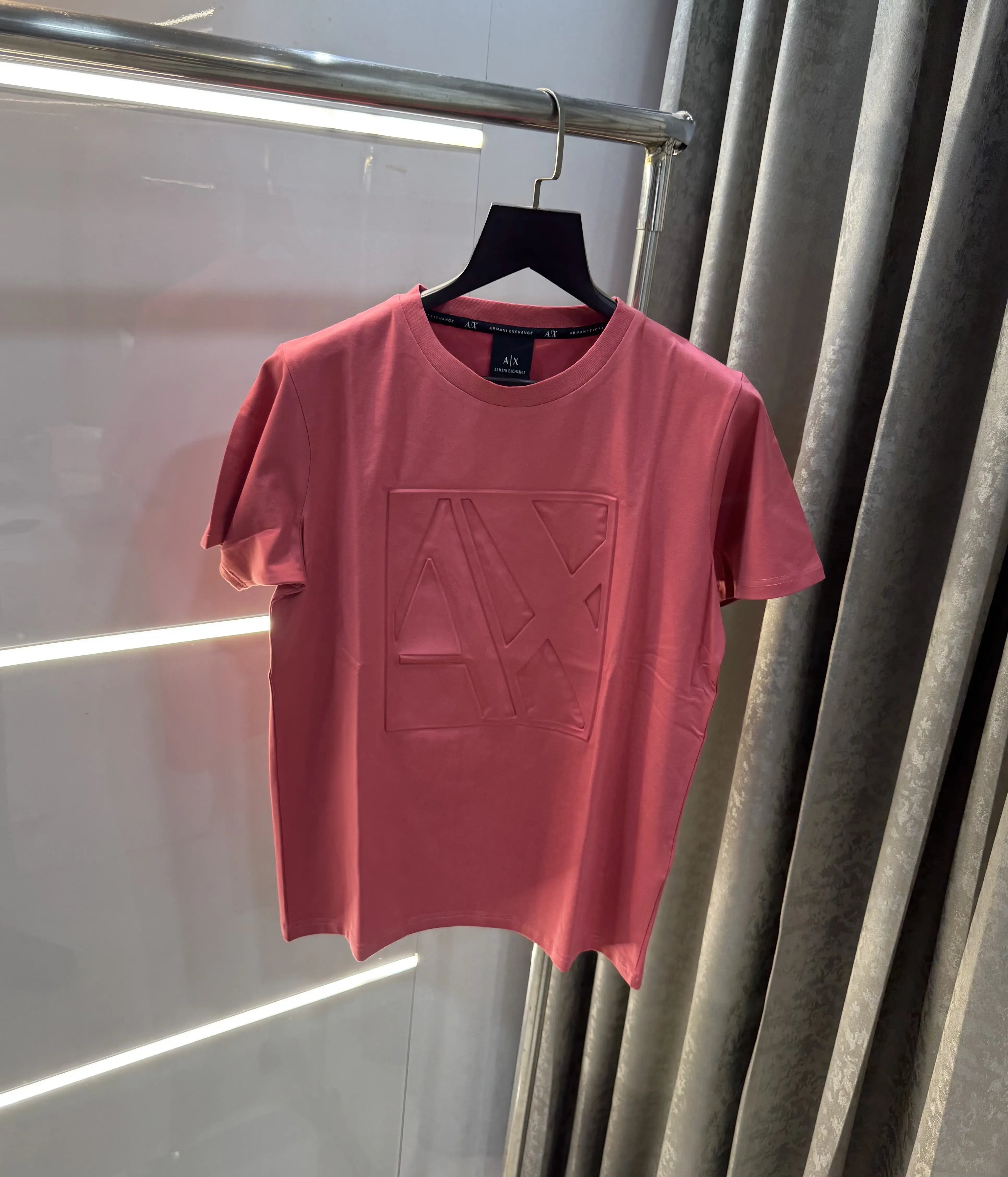 Arman i Exchange Milange Embossed Work Premium T-Shirt