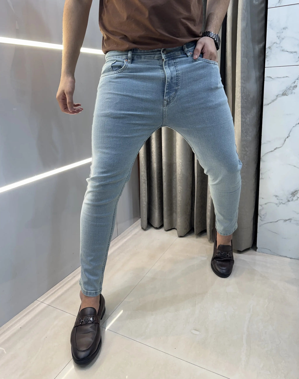 American Eagle Greenish Premium Denim