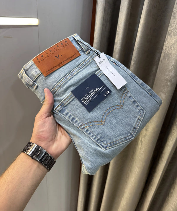 American Eagle Greenish Premium Denim