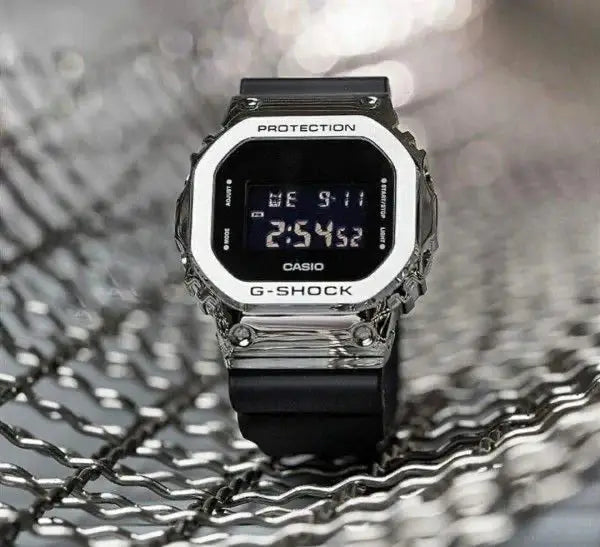 Gshock GM-5600BB Silver Main image
