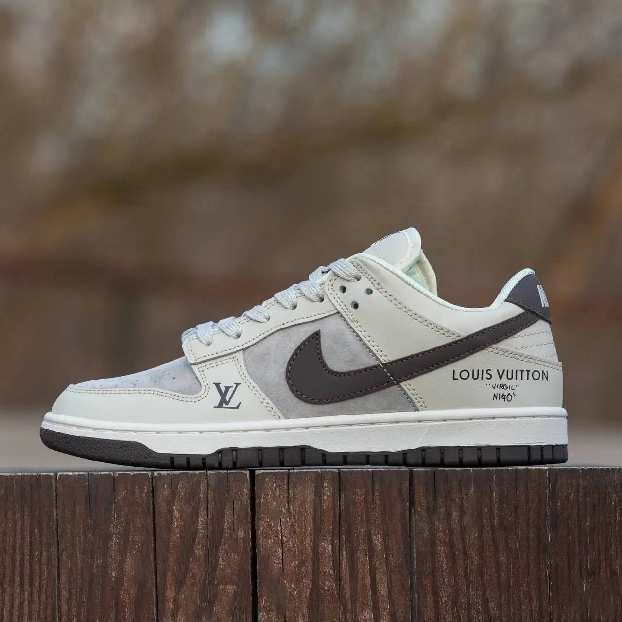 Nike SB Dunk Low X Louiss Vuitton GRAY
