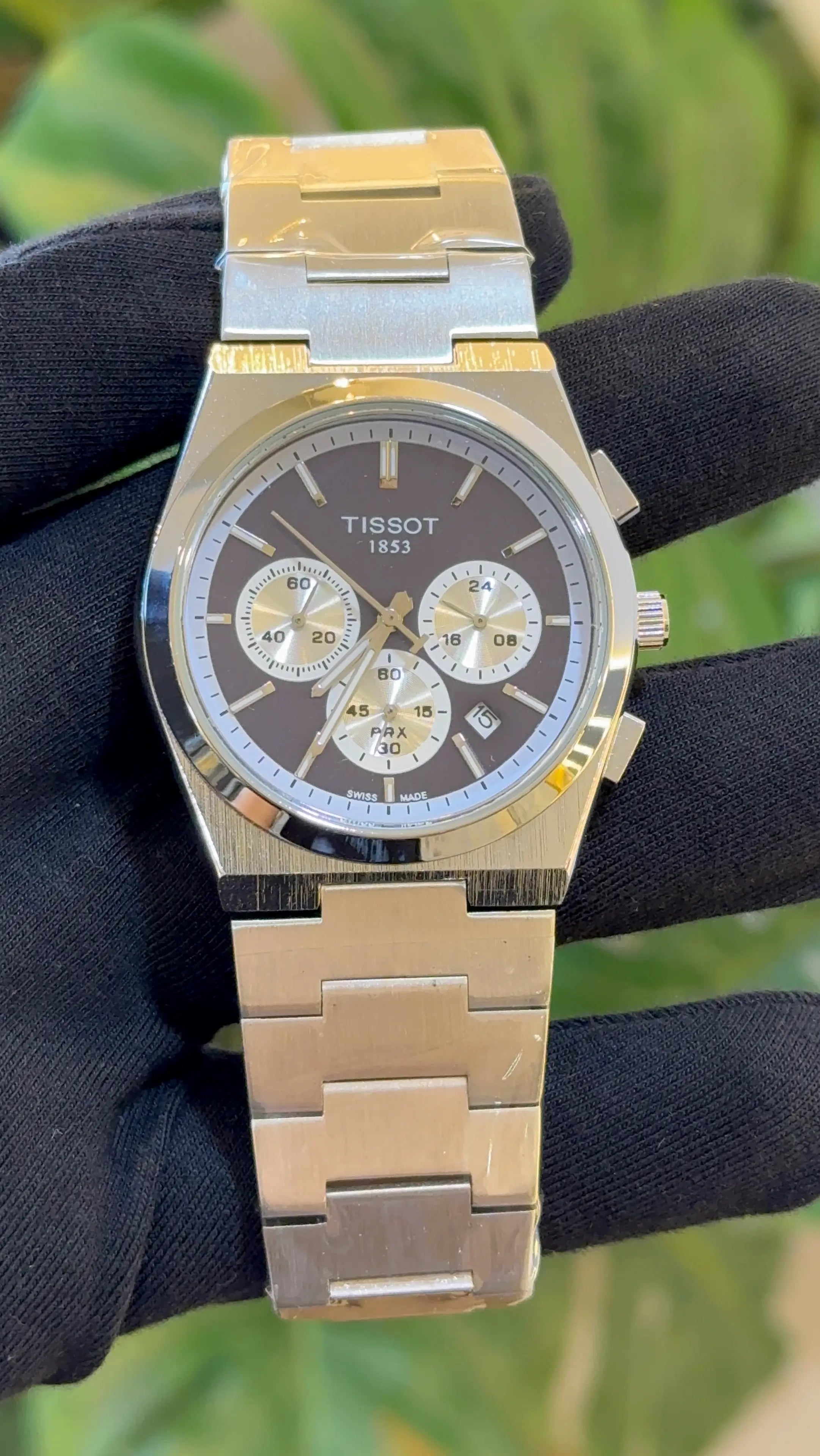 Tissot PRX all working blue dial