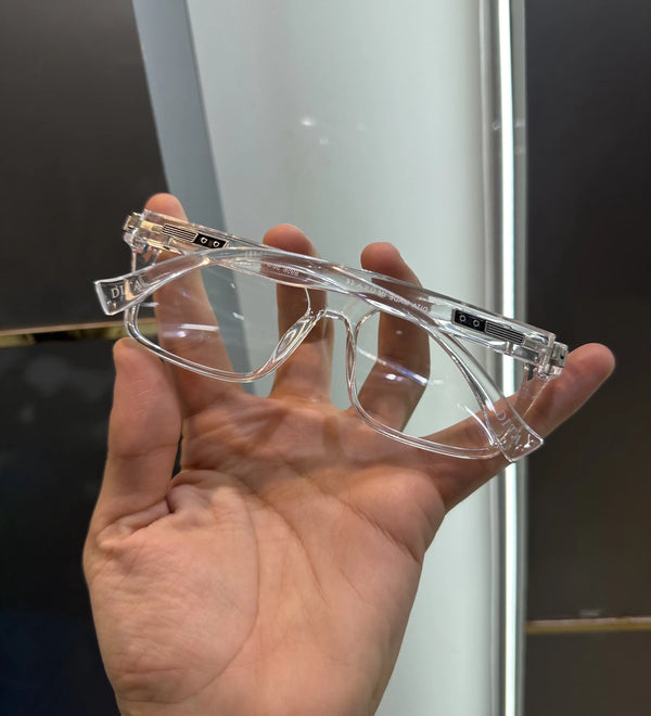 Dita Ice Transparent Luxury Glasses 8956