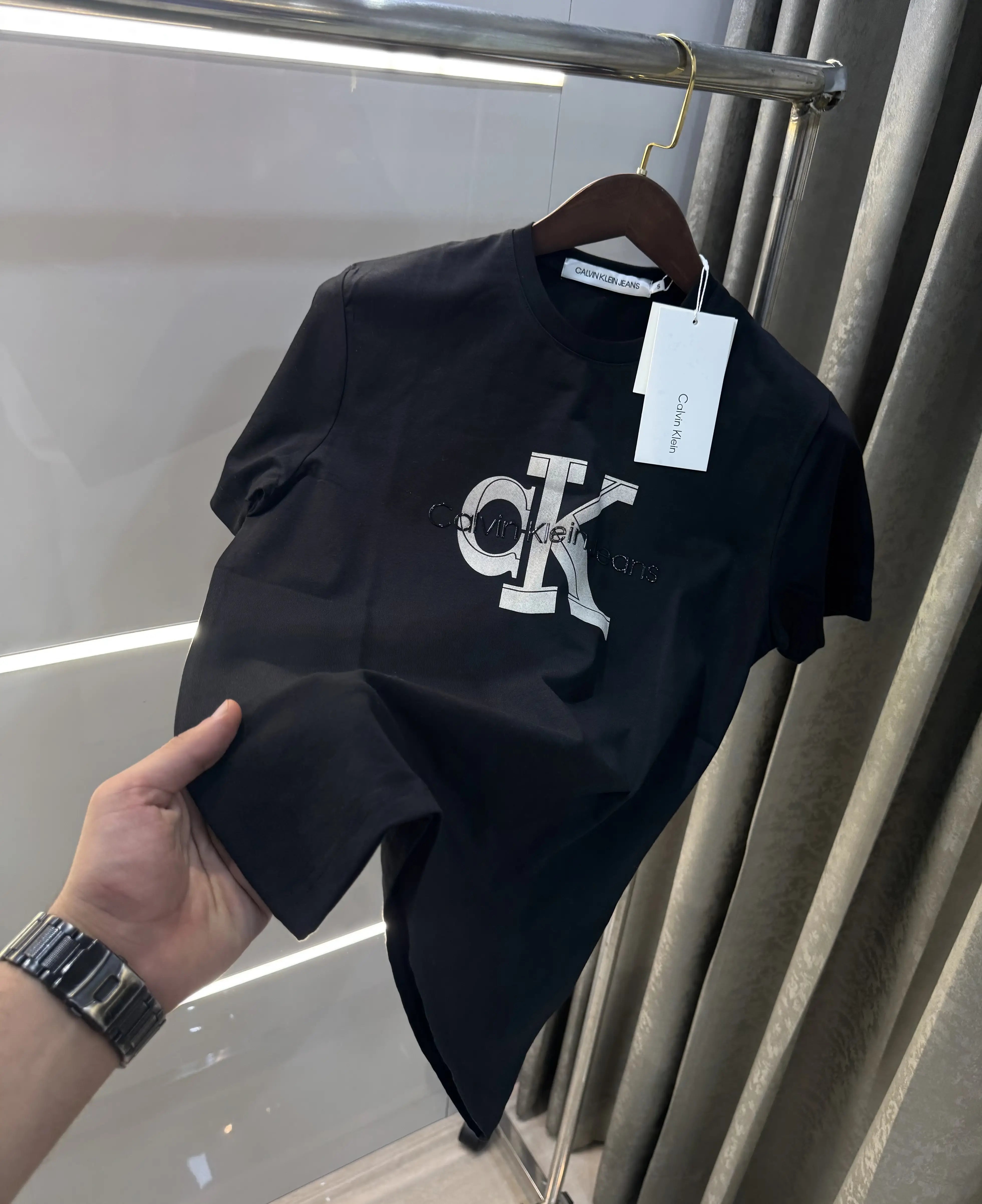 Calvin Klein Black Logo Work Premium T-Shirt Secondary image
