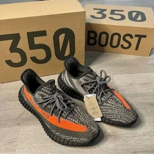 Adidas_Yeezy 350 V2 Carbon Beluga Reflective Semi UA With All Accessories