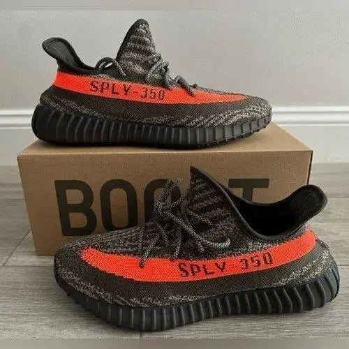 Adidas_Yeezy 350 V2 Carbon Beluga Reflective Semi UA With All Accessories