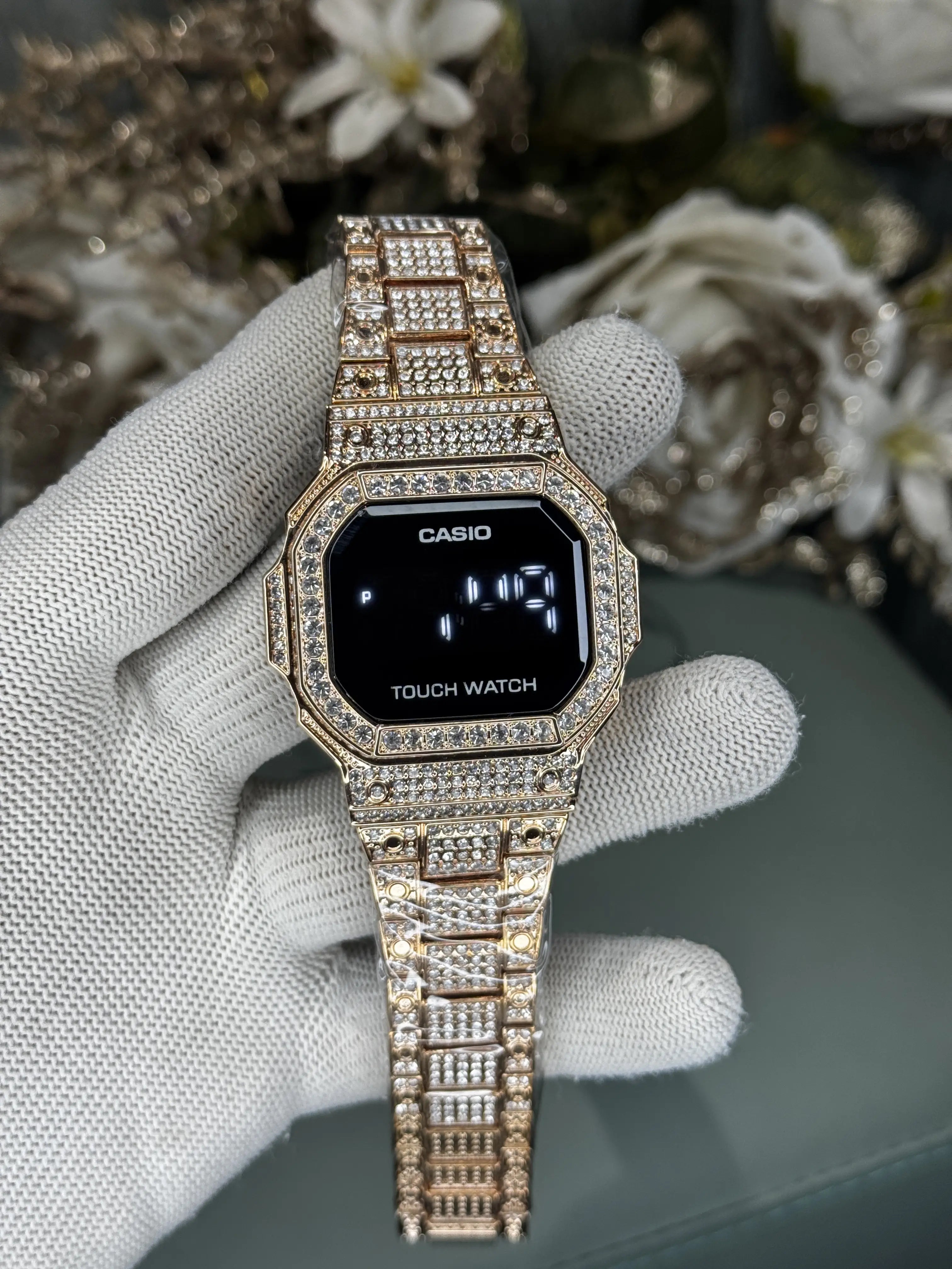 Casio Vintage Diamond Digital Touch Watch