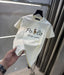 Ralph Lauren Cream Logo Work Premium T-Shirt