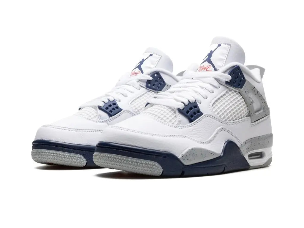 Nike Jordan Retro 4 Midnight Navy Semi UA Secondary image