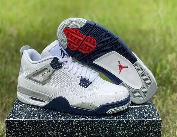 Nike Jordan Retro 4 Midnight Navy Semi UA