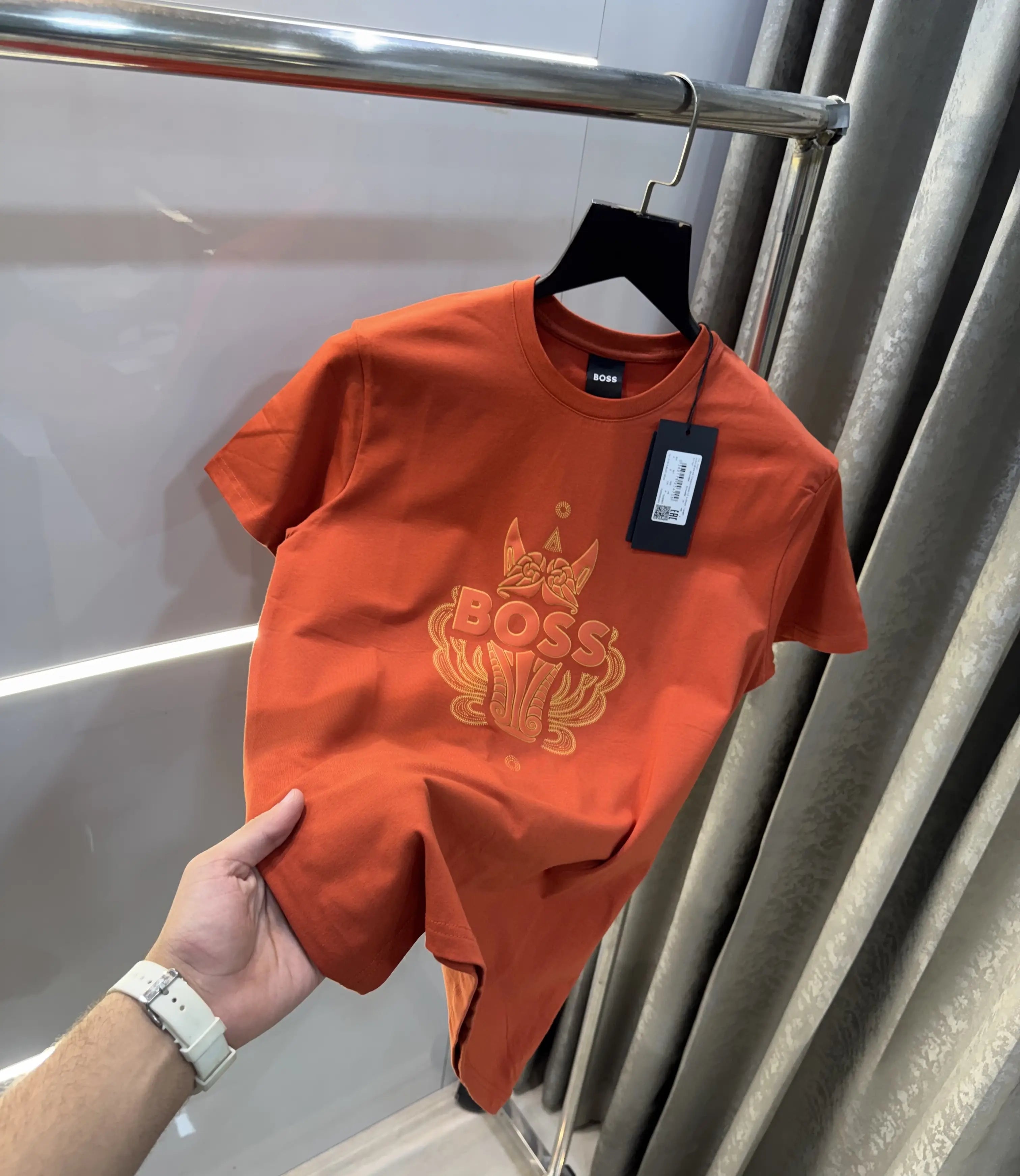Hugo Boss Orange Logo Print Premium T-Shirt Main image