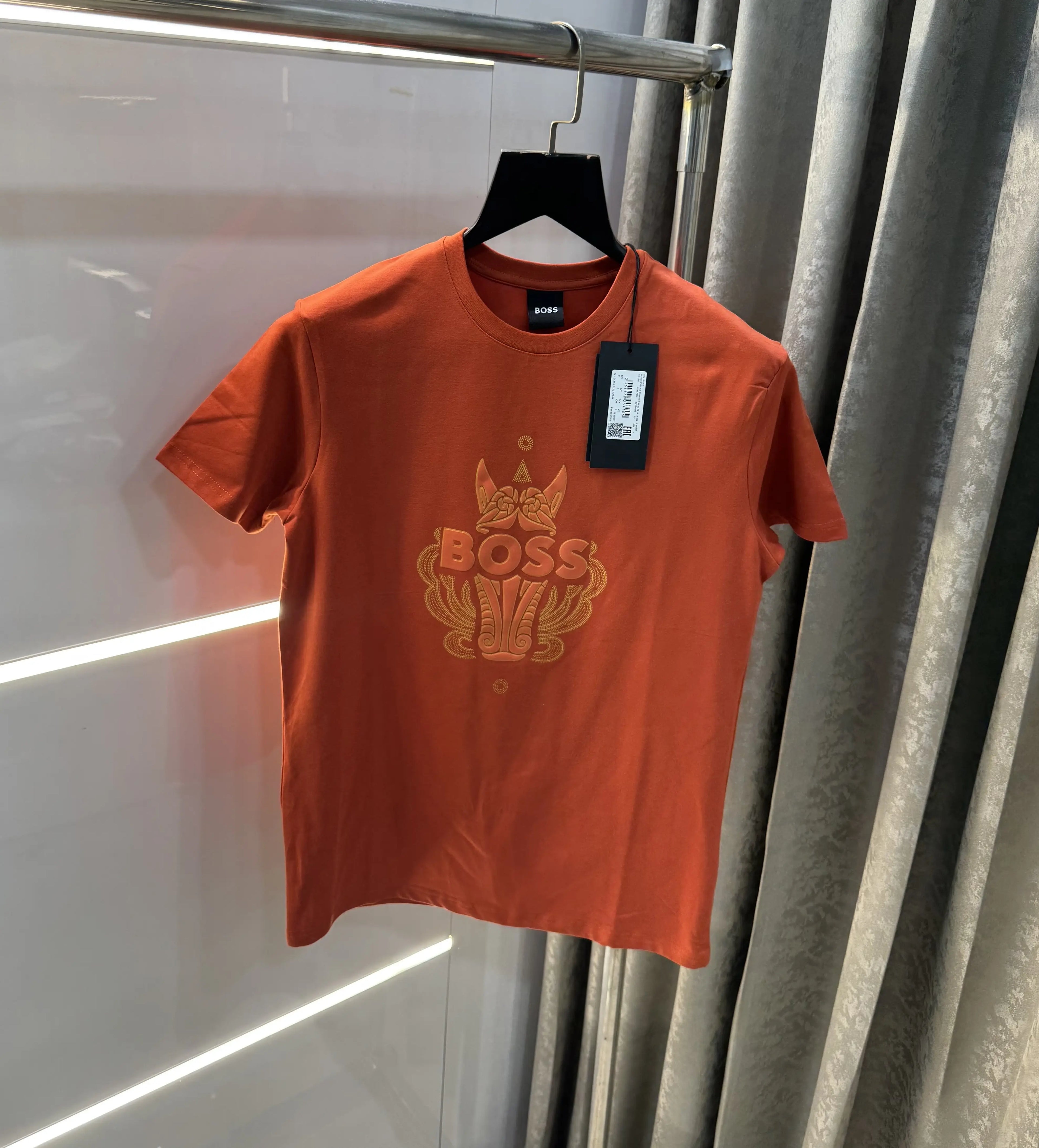Hugo Boss Orange Logo Print Premium T-Shirt
