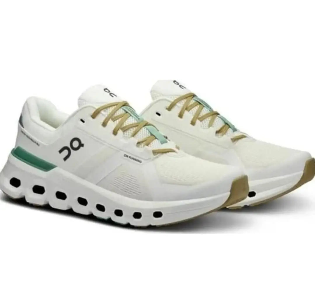 On Cloud Runner 2 Undyed White Green Secondary image