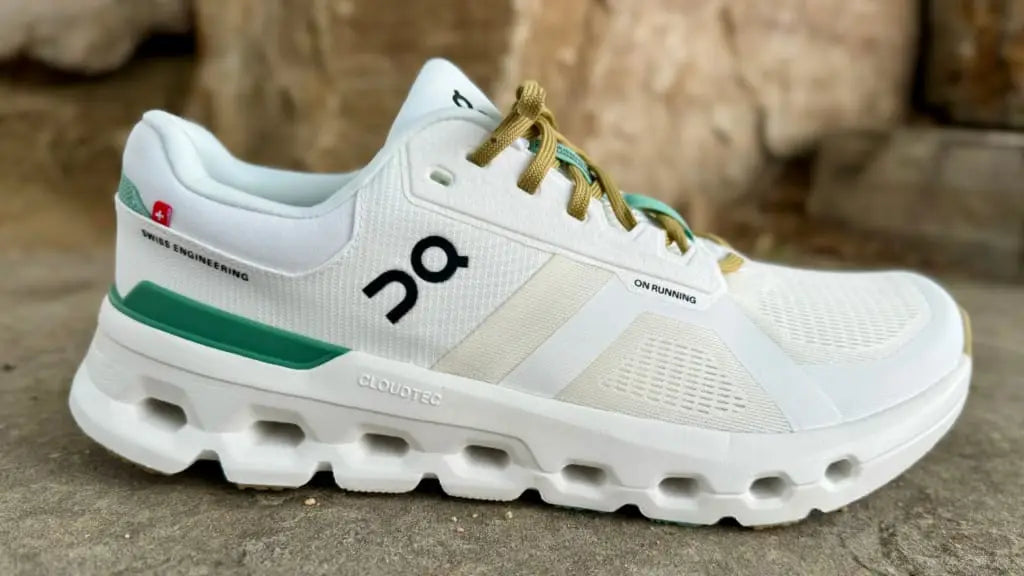 On Cloud Runner 2 Undyed White Green