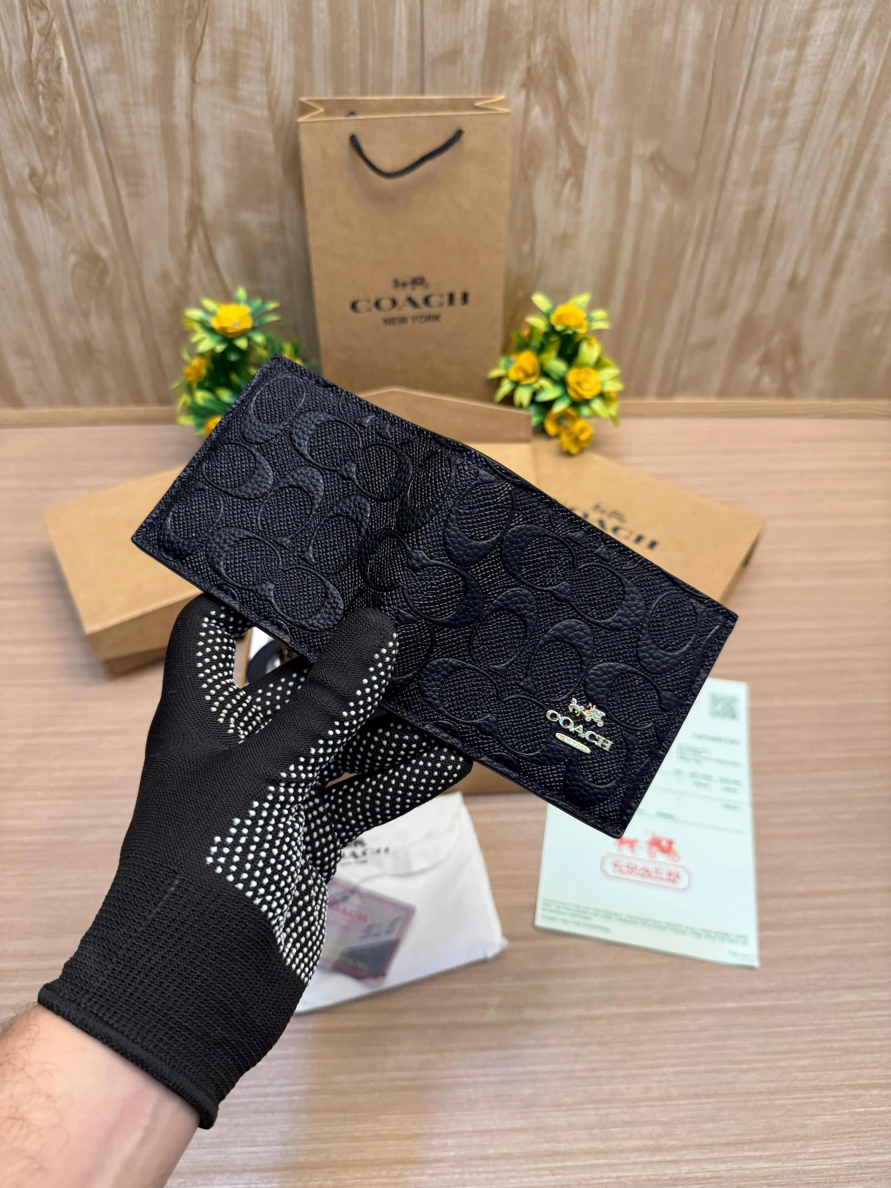 COACH_Premium_Belt_&_wallet_Combo_C450