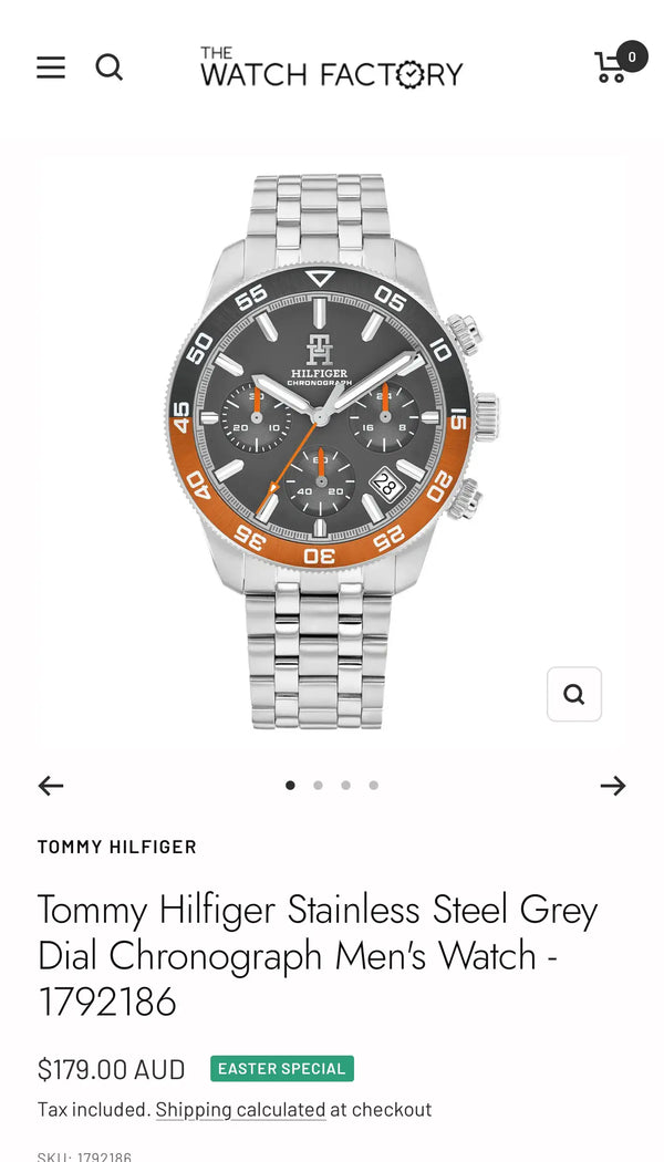 Tommy Hilfiger TH85 Chronograph Premium Watch