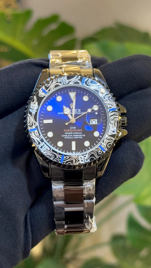 Rolex DiW Submariner heavy shift movement