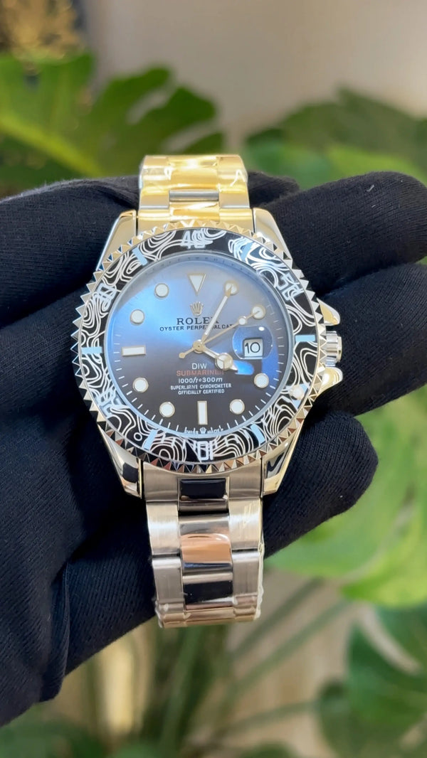 Rolex DiW Submariner heavy shift movement
