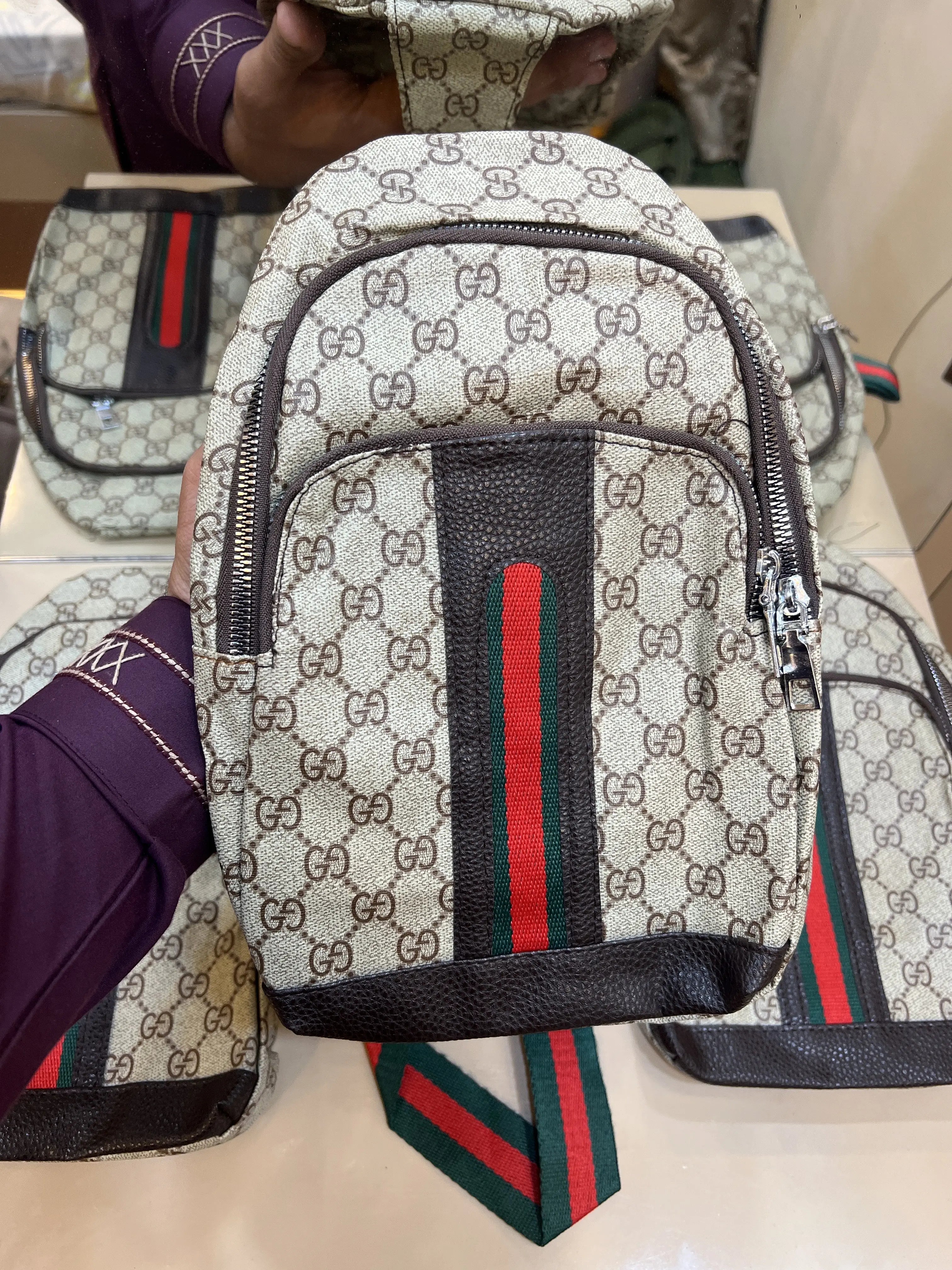GUCCI MONOGRAM PREMIUM QUALITY IMPORTED SLING BAG