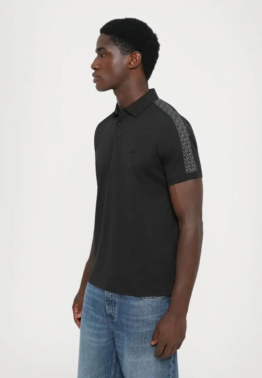 Michael Kors Black Premium Polo T-shirt