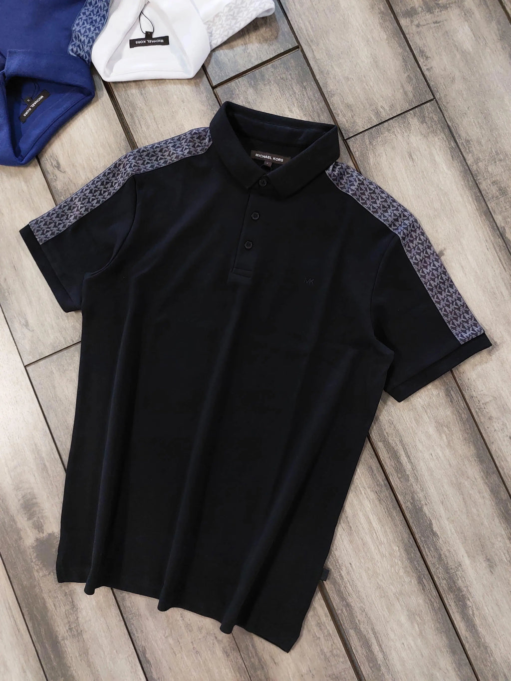 Michael Kors Black Premium Polo T-shirt