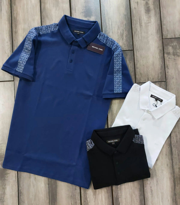 Michael Kors Black Premium Polo T-shirt