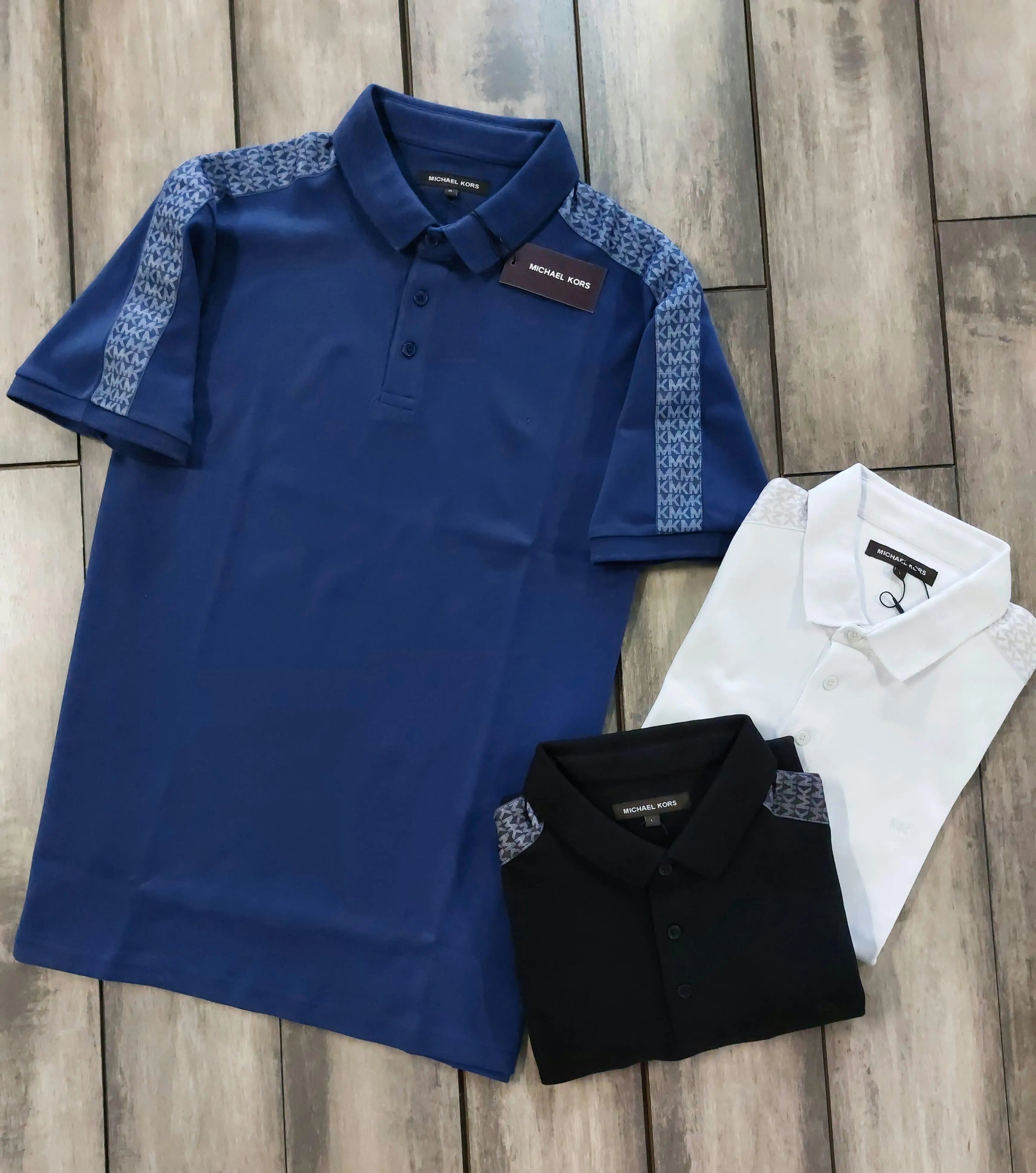 Michael Kors Black Premium Polo T-shirt