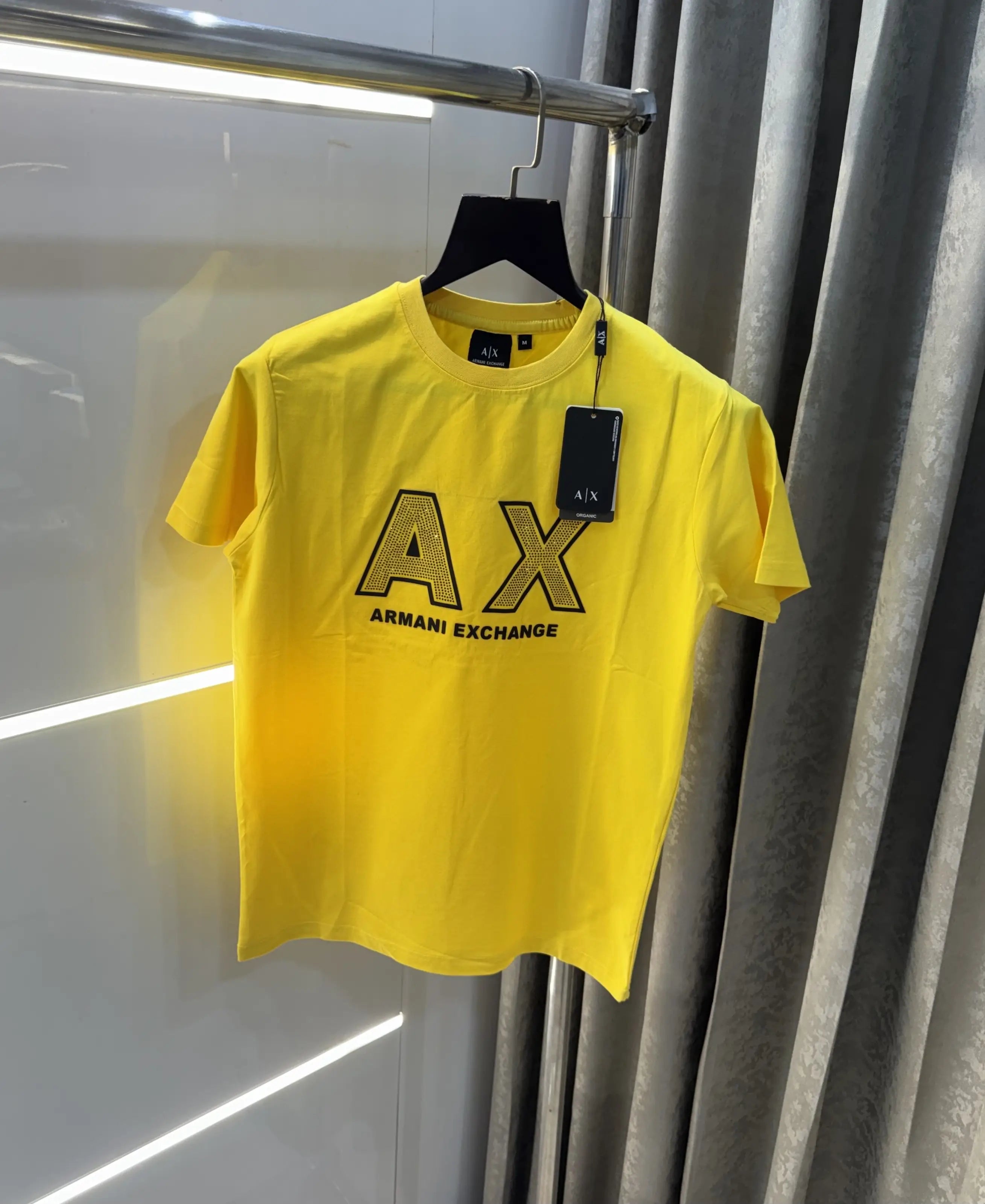 Arman i Exchange Yellow Logo Work Premium T-Shirt
