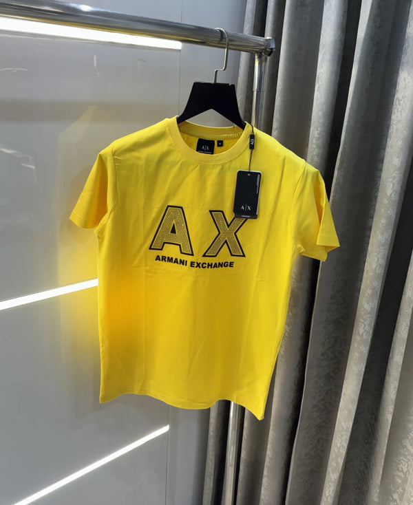 Arman i Exchange Yellow Logo Work Premium T-Shirt