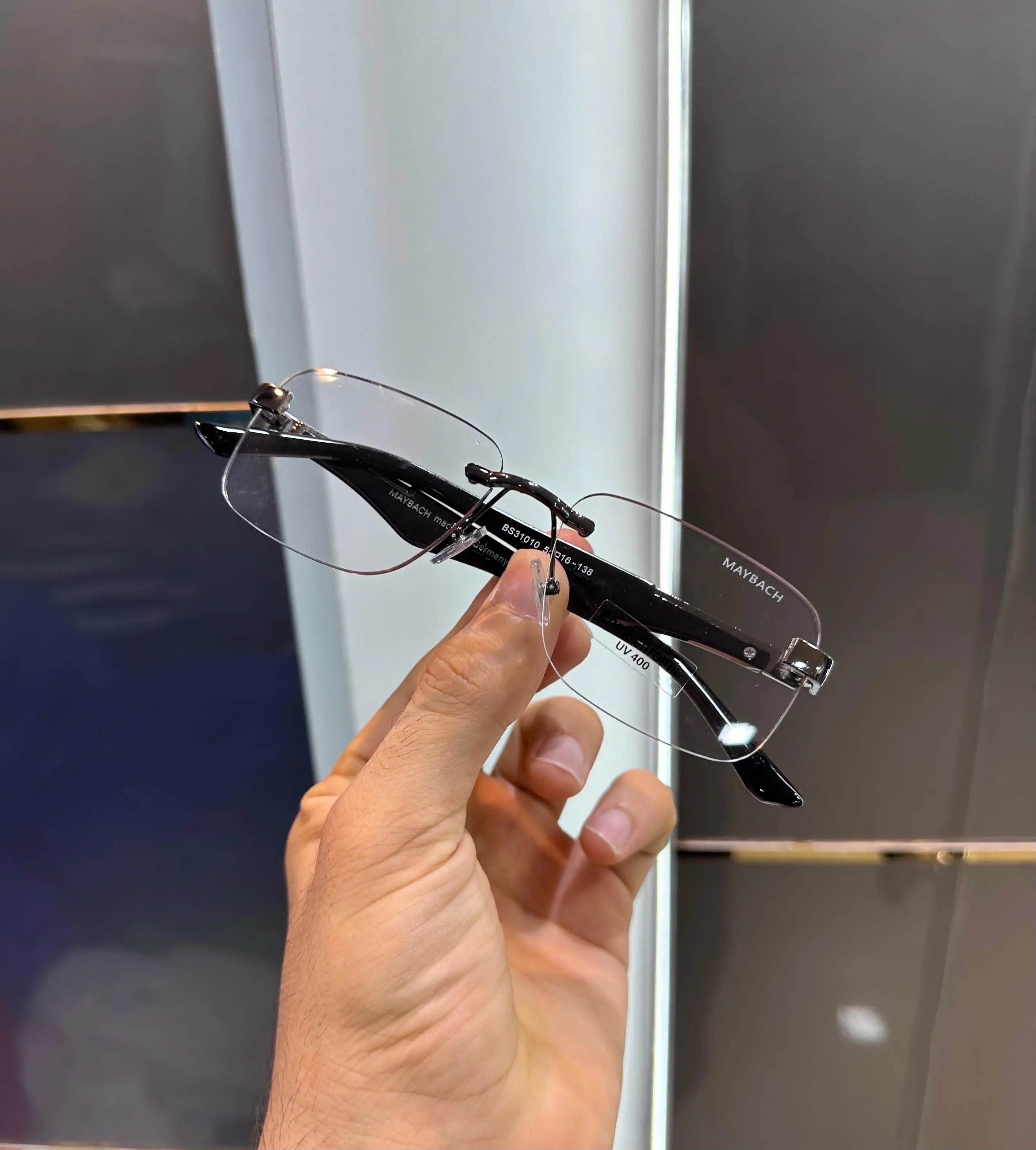 Maybach All Black Premium Glasses 1010