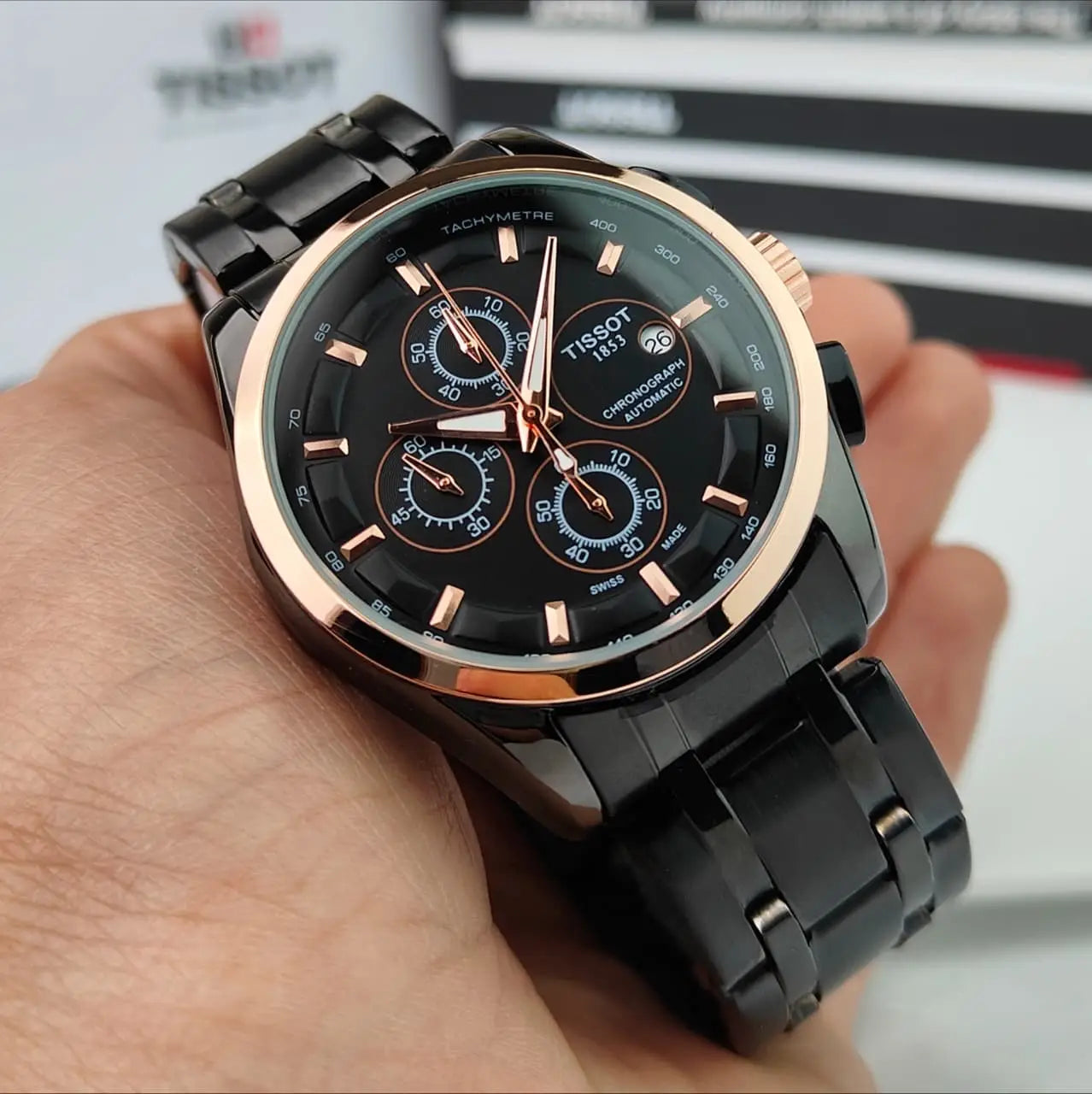 TISSOT 1853 chronograph chain Main image