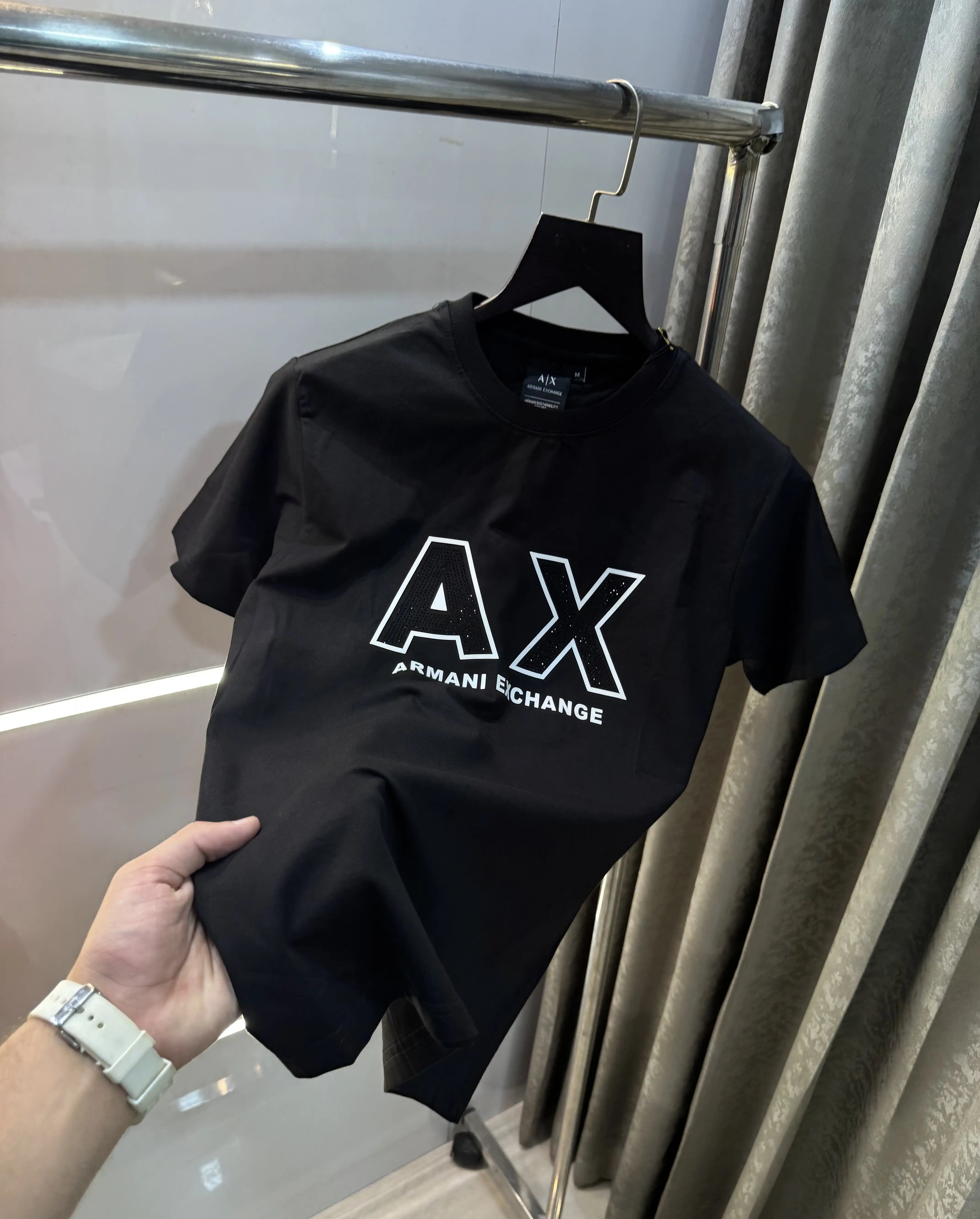 Arman i Exchange Black Logo Work Premium T-Shirt Secondary image