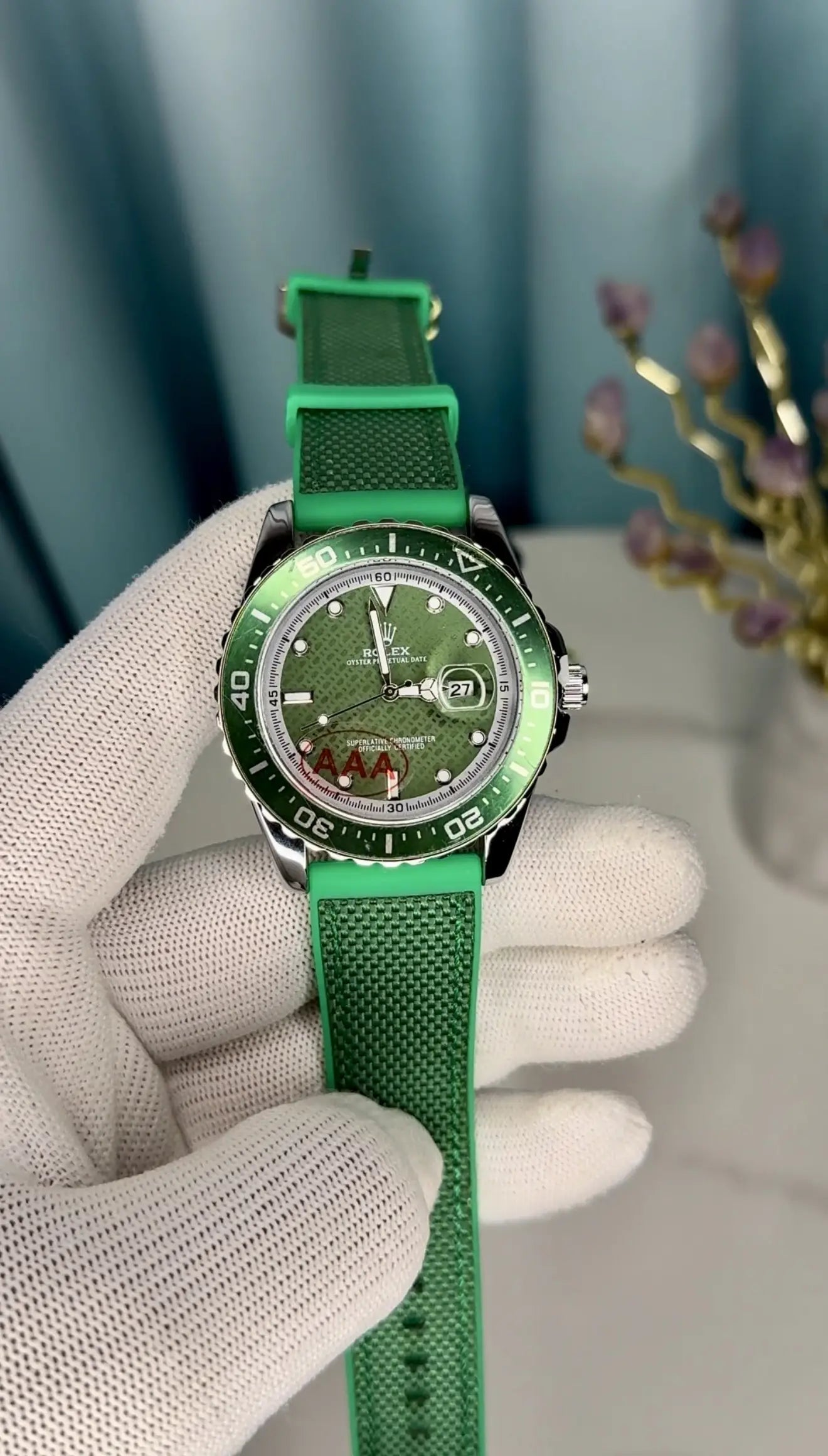 Sale ROLEX OYSTER PERPETUAL GREEN