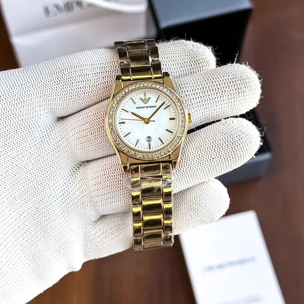 ARMANI_LADIES_GOLD-WHITE
