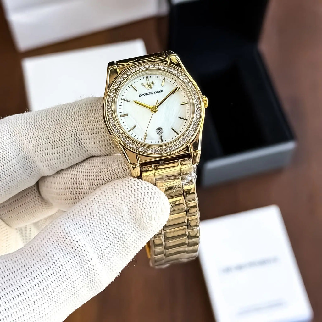 ARMANI_LADIES_GOLD-WHITE