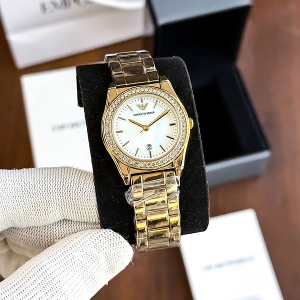 ARMANI_LADIES_GOLD-WHITE