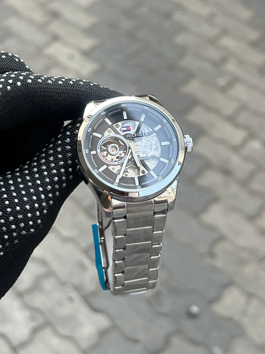 Tommy_hilfiger Automatic Silver Black