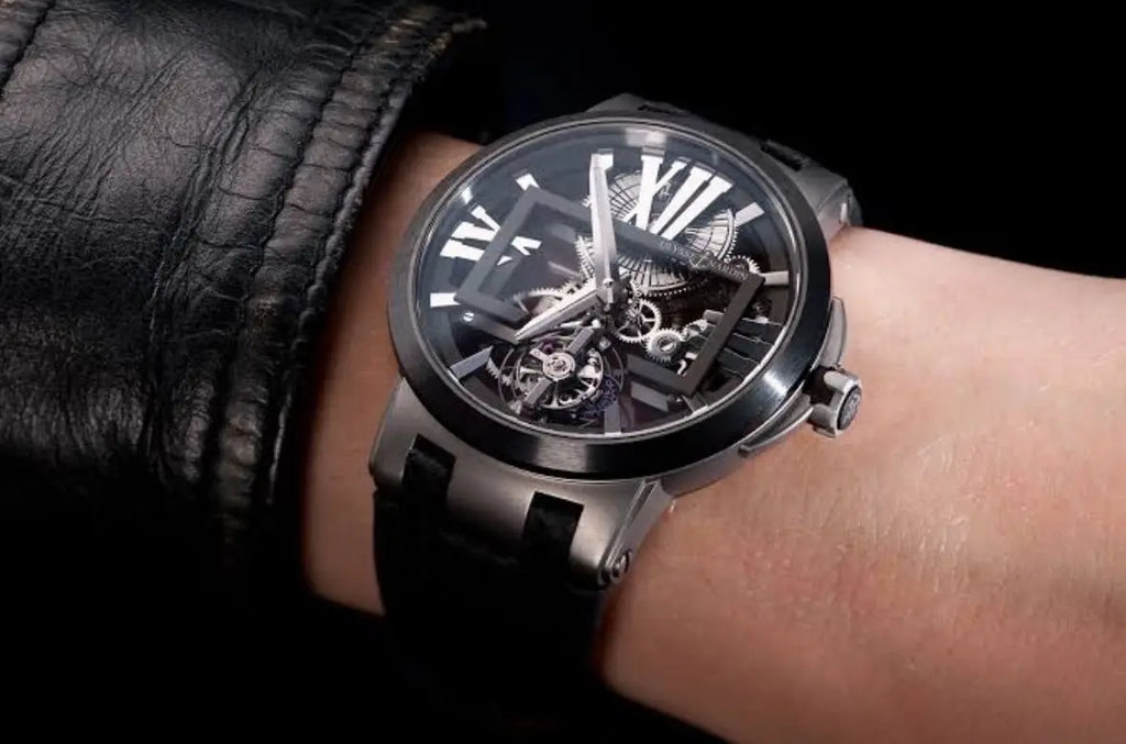 Ulysse Nardin Blast Silver Black Premium Automatic Watch