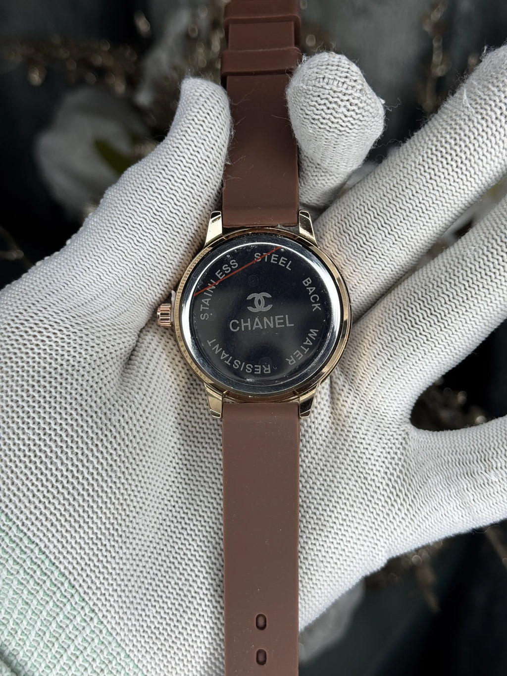 Chanel Paris Brown White Premium Ladies Watch