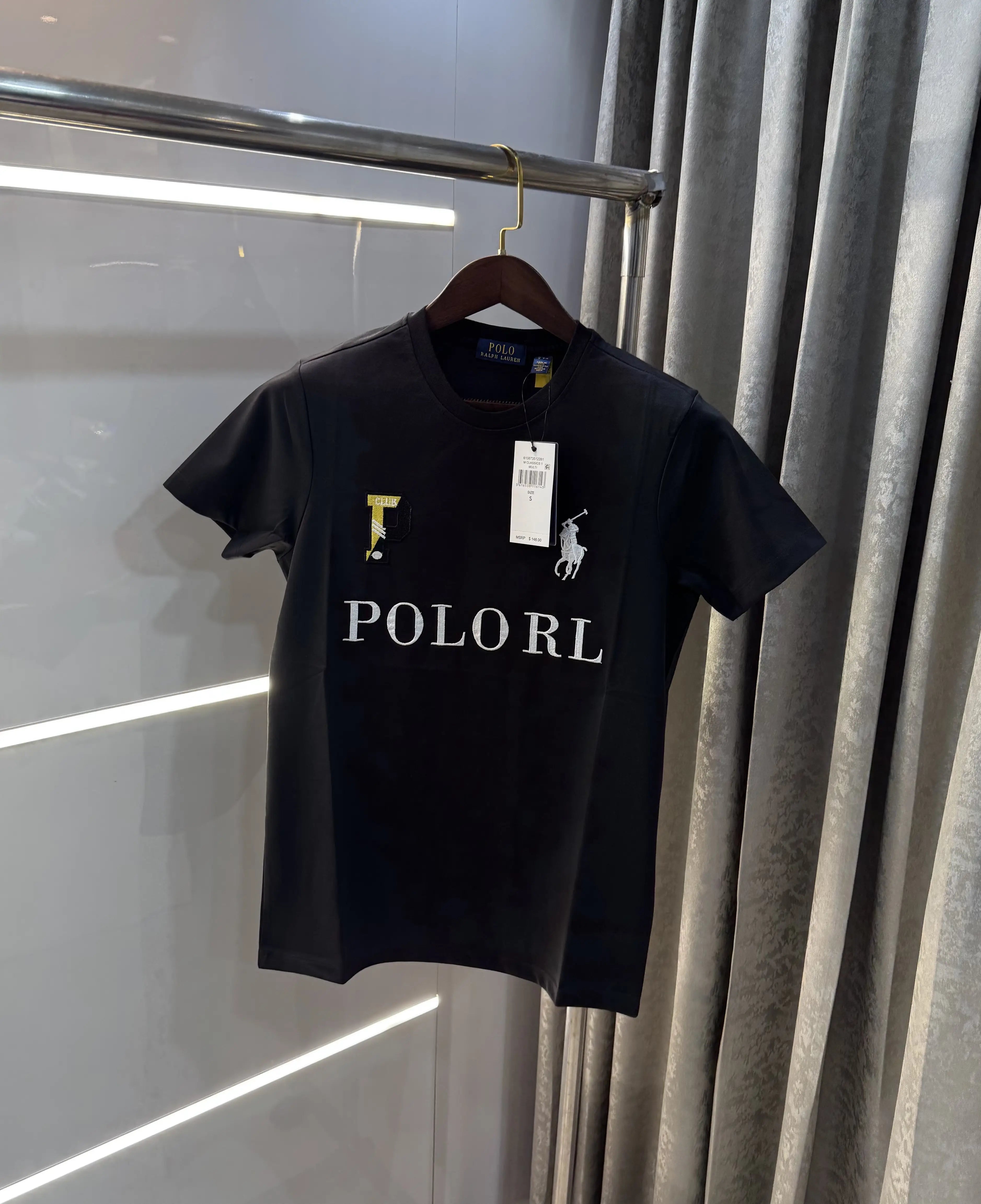 Ralph Lauren Black Logo Work Premium T-Shirt Secondary image